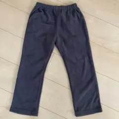 110サイズ フリース パジャマ ダークグレー