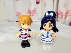 ふたりはプリキュアフィギュアセット ブラック ホワイト