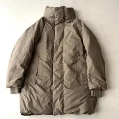 HAKUU ハクウ プラージュ別注 LIGHT/W ダウンコート ベージュ M