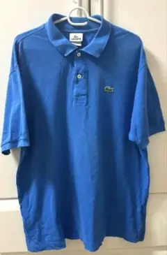 LACOSTE 青 ポロシャツ サイズ7