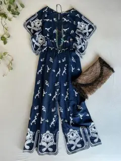 OSMOSIS オールインワン 刺繍　リゾート
