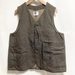 Mサイズ!!ENGINEEREDGARMENTS アップランド ウールベスト