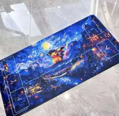 (新品未使用品)ピカチュウ プレイマット ラバーマット ポケモンカード ポケカ