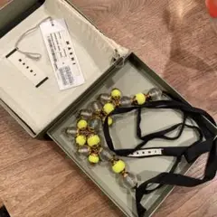 美品レア MARNIマルニ リボンネックレス