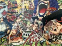 one piece 3Dposter 立体アートパネル　トラファルガー・ロー