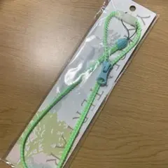 YKK ネックストラップ　ジップデザイン