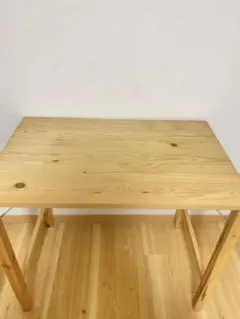 無印良品 パイン材テーブル 折りたたみ式
