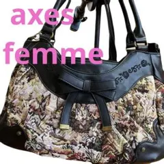 axes femme ショルダーバッグ　トートバッグ　2way 新品タグ付き　黒
