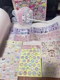 キャラクター透明シールセット