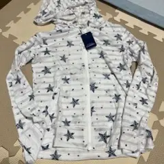 星柄フード付きパーカー　100cm