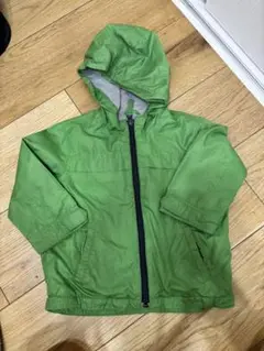 Baby GAP 緑色フード付きウィンドブレーカー　90