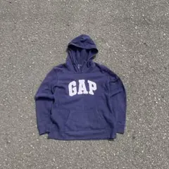 00s OLD GAP ギャップ パーカー プルオーバー y2k ネイビー S