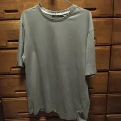 J グレー M クルーネック Tシャツ