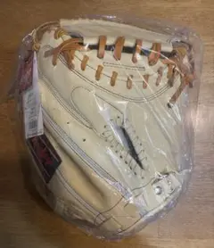 【新品未使用】ローリングス 硬式用キャッチャーミット33インチ キャメル 右投げ