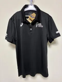 非売品 asics Mumbai marathon ムンバイマラソンポロシャツL
