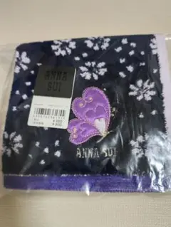 アナスイ ANNA SUI タオルハンカチ 新品未使用 タグ付き 蝶