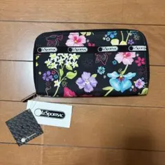 【新品未使用】LeSportsac 花柄 ウォレット 財布