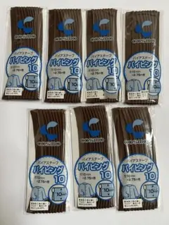 COSMO バイアステープ こげ茶 10mm✖️2.75m 7個セット