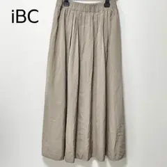 iBC｜季節問わず活躍♪大人ナチュラルなロングギャザースカート／上品カラー
