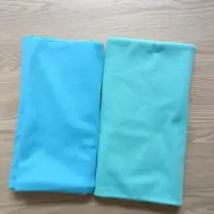 リブニット　ニット生地　2枚100 c