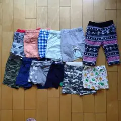 半ズボン・ハーフパンツ 13点セット 90cm