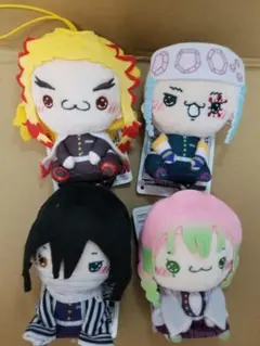 鬼滅の刃 もちぴこぬいぐるみvol.2　４種セット