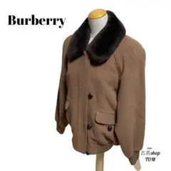 Burberry バーバリー ジャケット ムートン ブラウン