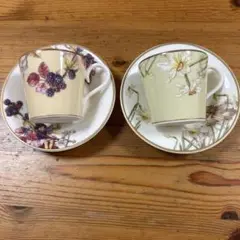 NARUMI - フラワーフェアリー　ティーカップ＆ソーサー＆ティースプーン　セット NARUMI - フラワーフェアリー ティーカップ＆ソーサー＆ティー