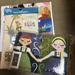 アナと雪の女王・ファンタジースプリングス タオル2枚セット