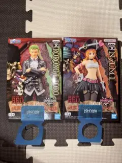 DXF ゾロ　DXF ナミ　ワンピース　フィルムレッド