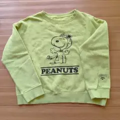 PEANUTS スヌーピー トレーナー 65-72cm