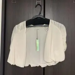 新品未使用♡ホワイトパーティボレロ