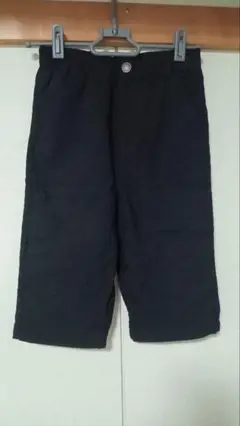 140サイズ ブラック ハーフパンツ