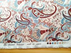 N1【幅110cm×140cm】マンセルコレクション／シルクローン／ペイズリー柄