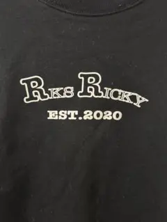 Rks Ricky スウェット EST.2020 黒 平野莉玖