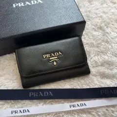 極上美品 PRADA プラダ キーケース