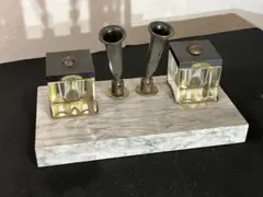アンティーク ペン立て インクケース