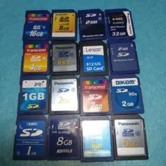 SDカード 16枚セット