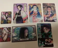鬼滅の刃 カード5枚＆シール2枚