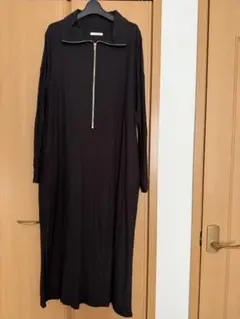 【ヒムリパ】ロングワンピース 黒