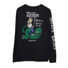 Mike's Place 長袖Tシャツ　ロンT 袖プリント　ロゴ　企業アイテム