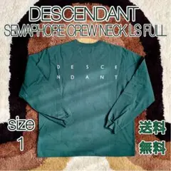 DESCENDANT SEMAPHORE CREW NECK LS FULL