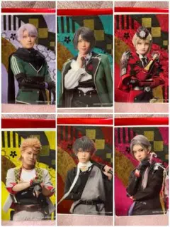 ミュージカル刀剣乱舞 目出度歌誉花舞 十周年祝賀祭 ランダムカード 6点セット