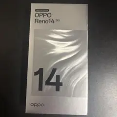 OPPO Reno14 12GB256GB オパールホワイト 新品同様品