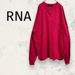 RNA オーバーサイズニット 日本製 クルーネック ゆったり ゆるだぼ 秋冬