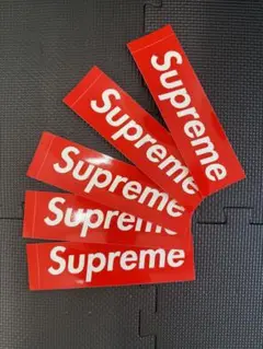 Supreme ステッカー 5枚セット 赤