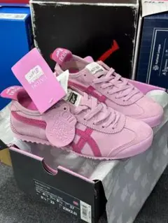 新品onitsuka Tiger mexico 66 SD ピンク スニーカー