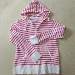ユニクロ/長袖ワッフルパーカー（L)