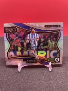 三笘薫　PANINI SELECT SNAPSHOTS カード リフラクター