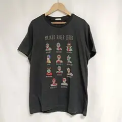 仮面ライダー SERIES デザイナーTシャツ ブラック M